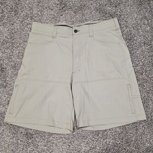 Wrangler Cargo Shorts Hiking Camping Performance Nylon Outdoors Size 36
